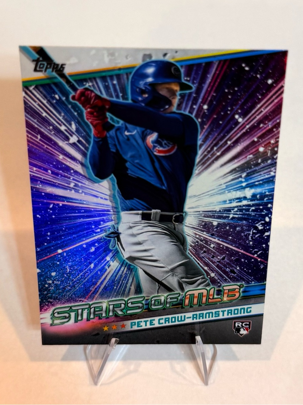 2024Topps Series-1  SMLB-25  Stars of MLB Pete Crow-Armstrong RC